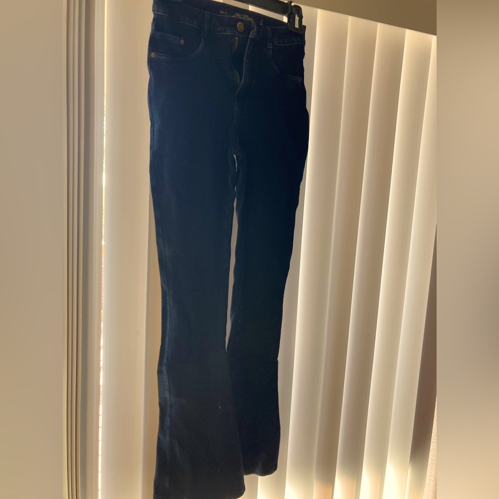 jw signature women’s navy jeans